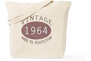 Celebrate Birthdays with Vintage Style: CafePress 1964 Tote Bag