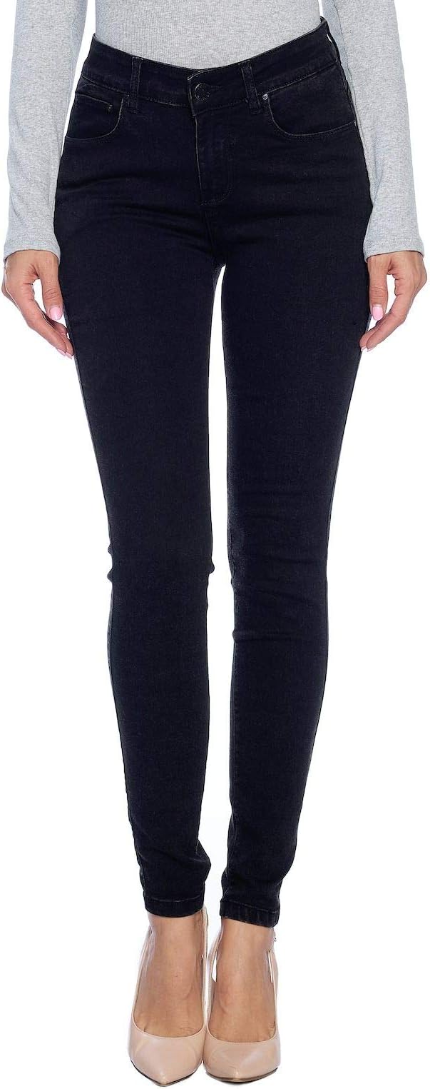 Blue Age Women's Black Denim Jeans