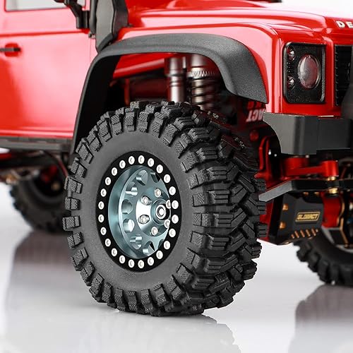 Miniatura 9 de EPINON RC 1.9inch Beadlock Wheels - Offset -10.5mm Aluminum Wheel Rim Hub for 110 RC Crawler Car Axial SCX10 UTB10 TRX4 TRX6 Redcat Gen7 Gen8 VS4-10