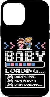 iPhone 12 mini Baby Loading Pregnancy Announcement Gaming Gamer Dad Mom Case