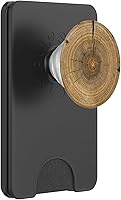 Vista 8 de PopSockets - Soporte para teléfonos y tabletas (madera), color rojo