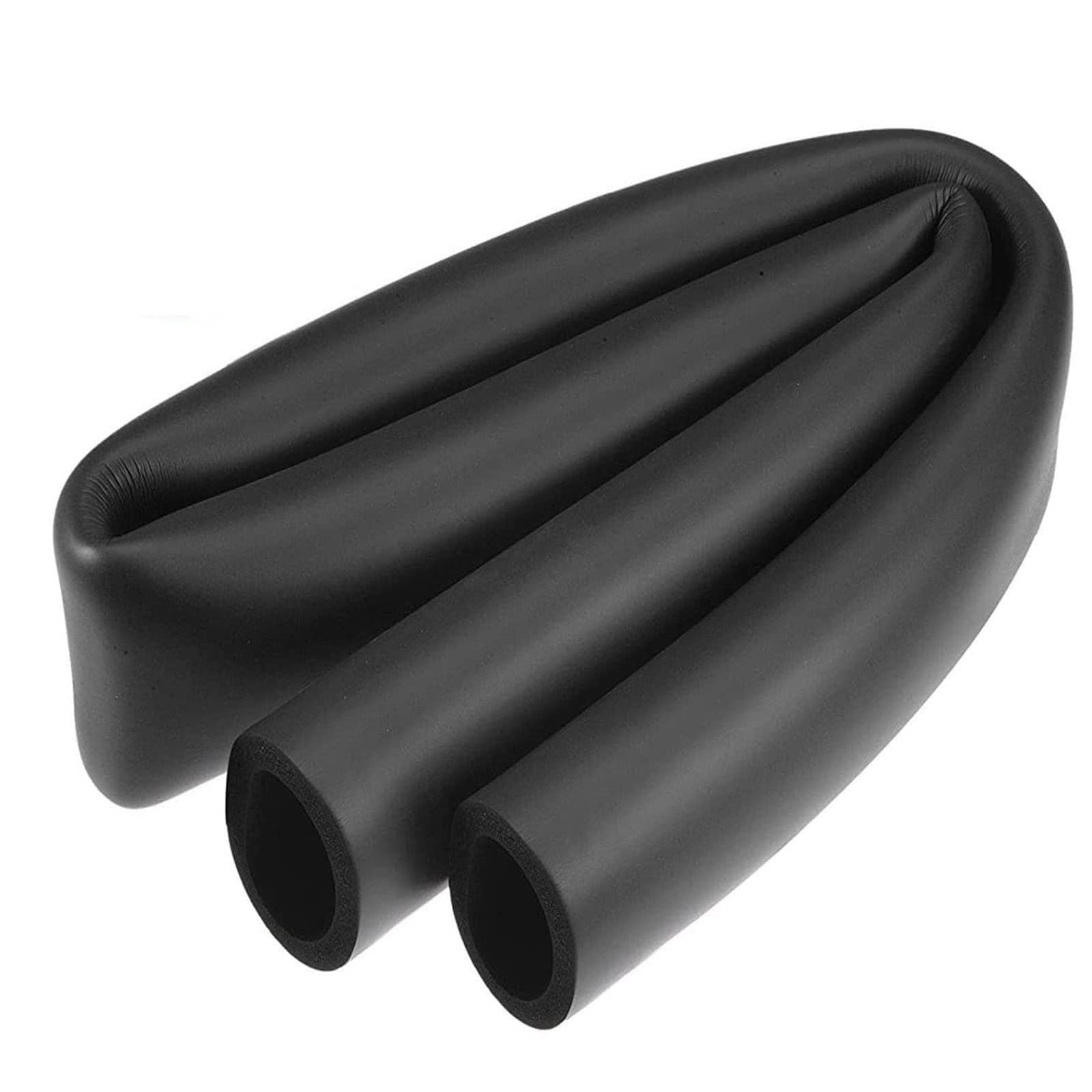 Rura z pianki izolacyjnej, Zamknięta pianka komórkowa przeciw zamarzaniu izolacja rur 15mm x 180cm czarna wiele rozmiarów (6-50mm) na zewnątrz(16mm(5/8in))