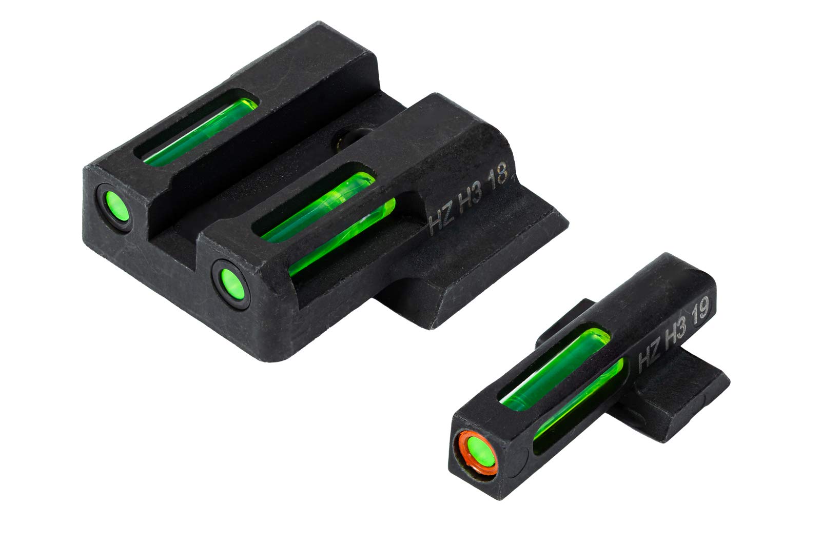 HiViz® LiteWave H3 Sight Tritium LitePipe Day/Night for M&P Fullsize & Compact in All Calibers.