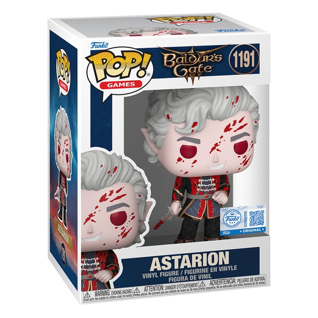 Funko Pop! Giochi Baldur's Gate Astarion Figura in Vinile Sanguinosa #1191