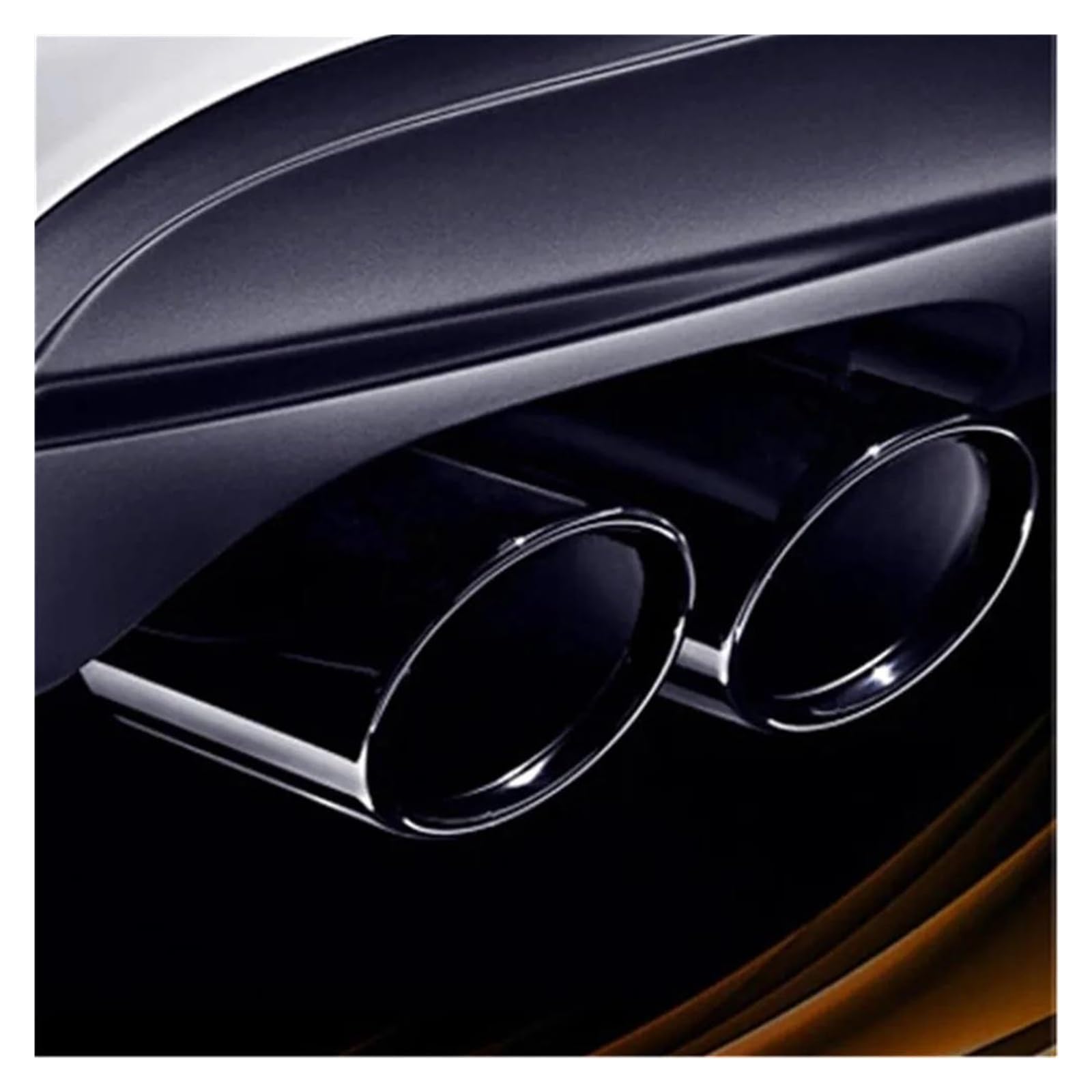 Tuyaux D'échappement Pour BMW 5 Pour Série F10 F07 F11 F18 520li 523li 525li 528li Tuyaux D'échappement Automatiques Système D'échappement Tuyau Arrière Double Queue Embout Échappement