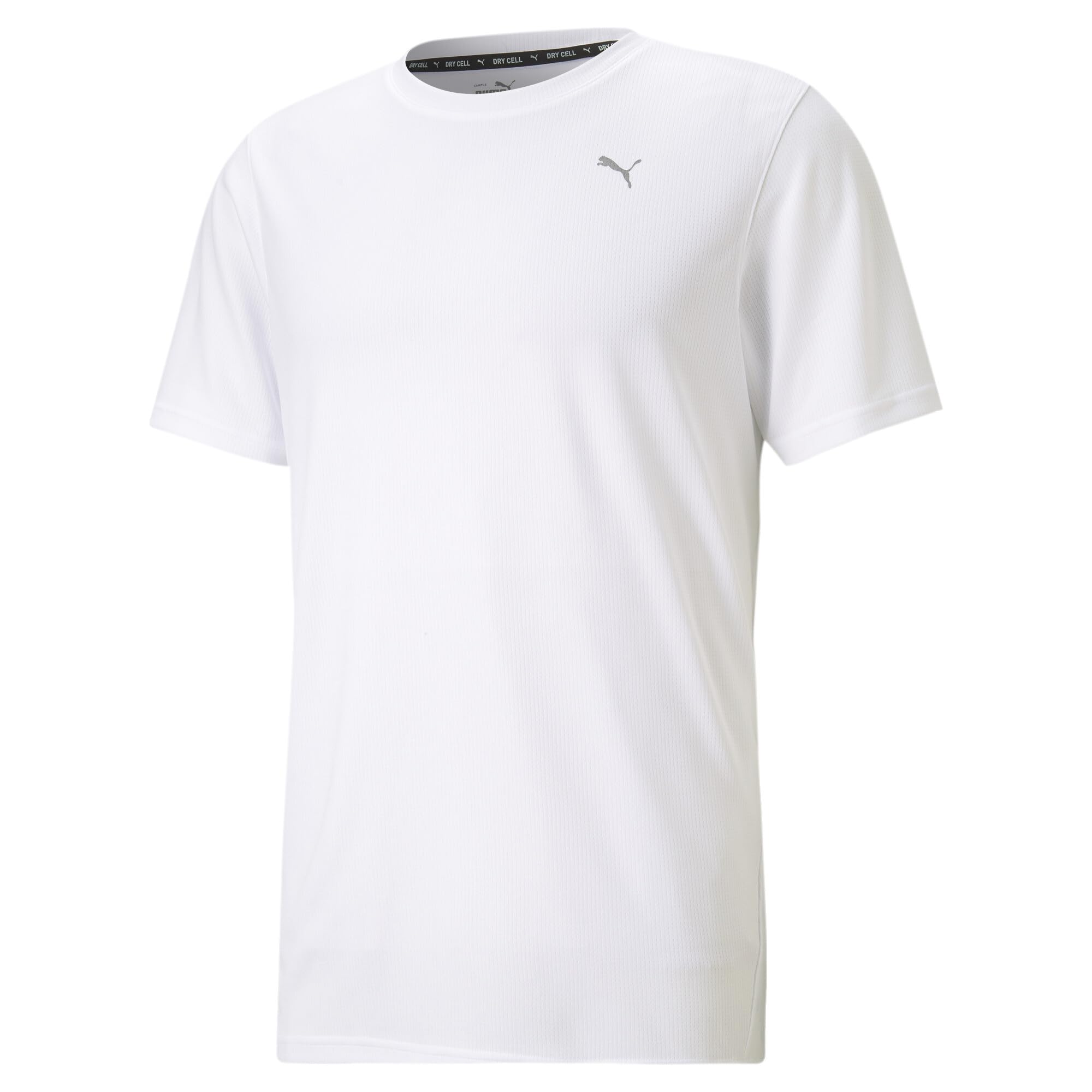 PUMA Herren Performance Tee M T shirt, Puma White, L EU