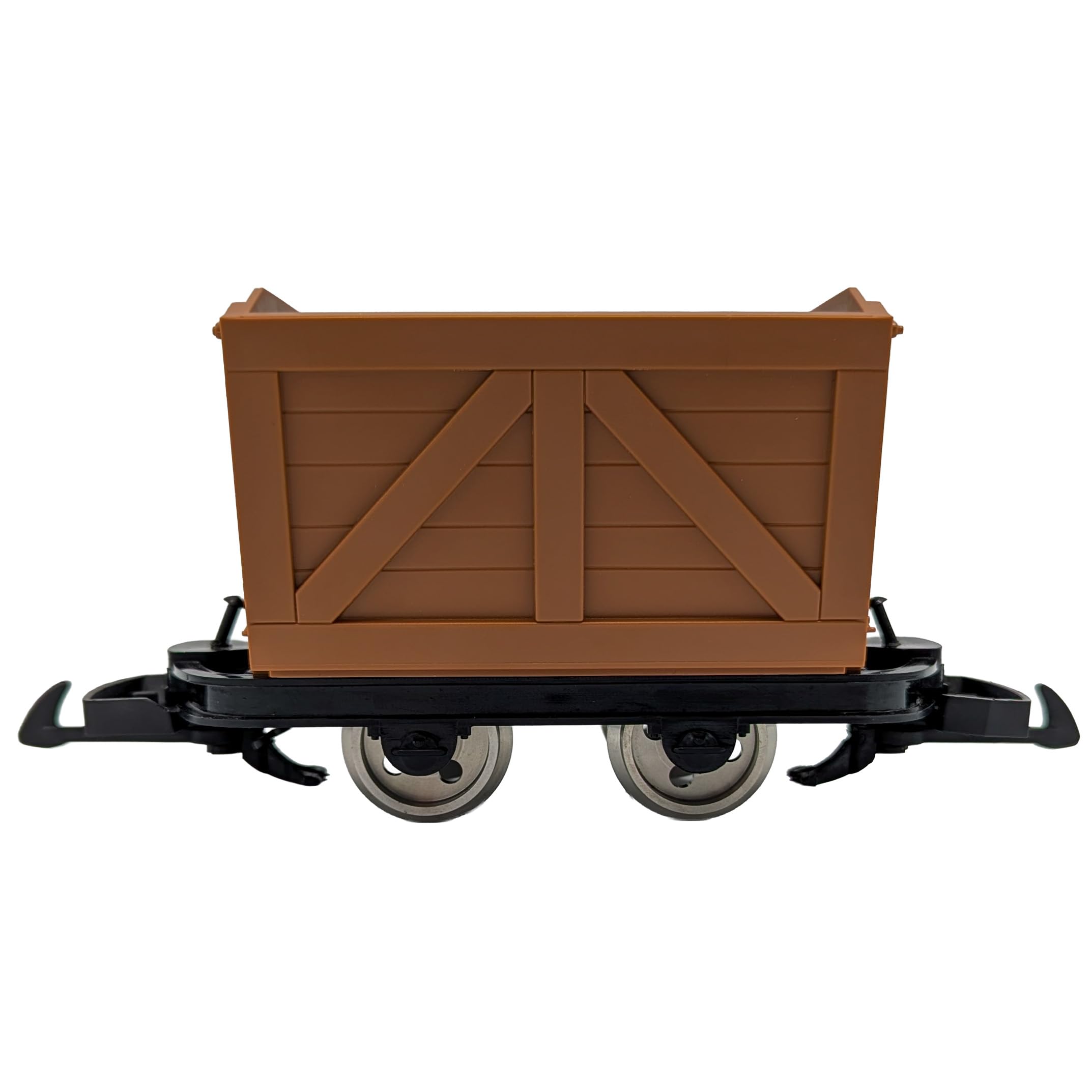Torflore Grubenhunt Feldbahnwagen braun - Bausatzwagen/Selbstbauwagen - Gartenbahn Spur G
