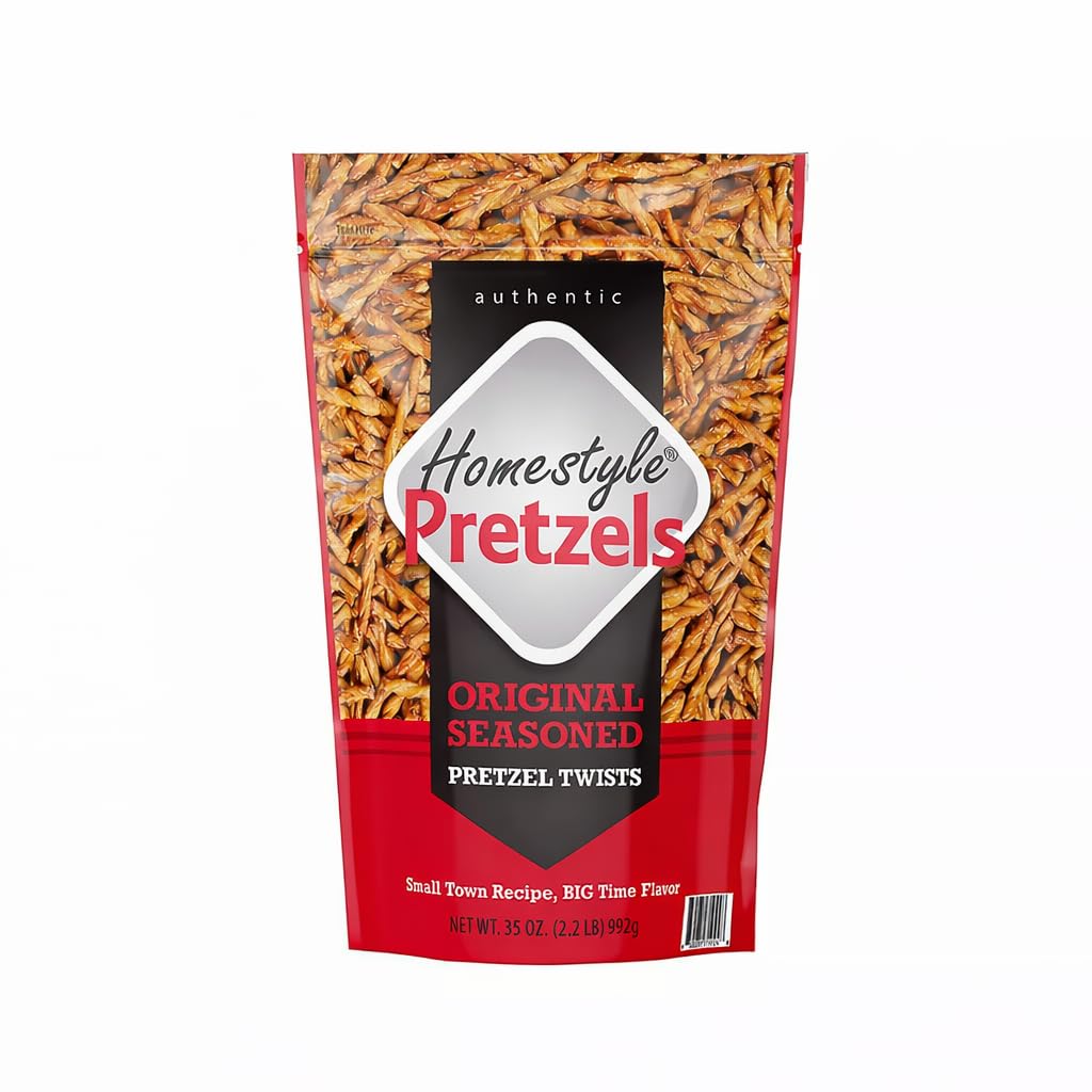 Original Seasoned Pretzel Twists, 35 oz (1 Pack)