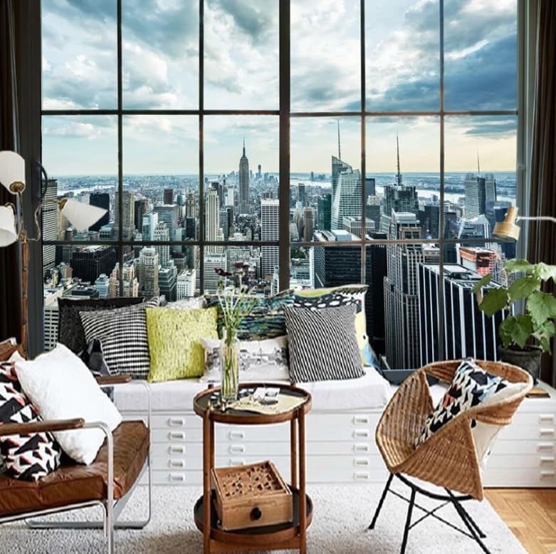 Papier peint photo New York 3D pour transformer un mur vide