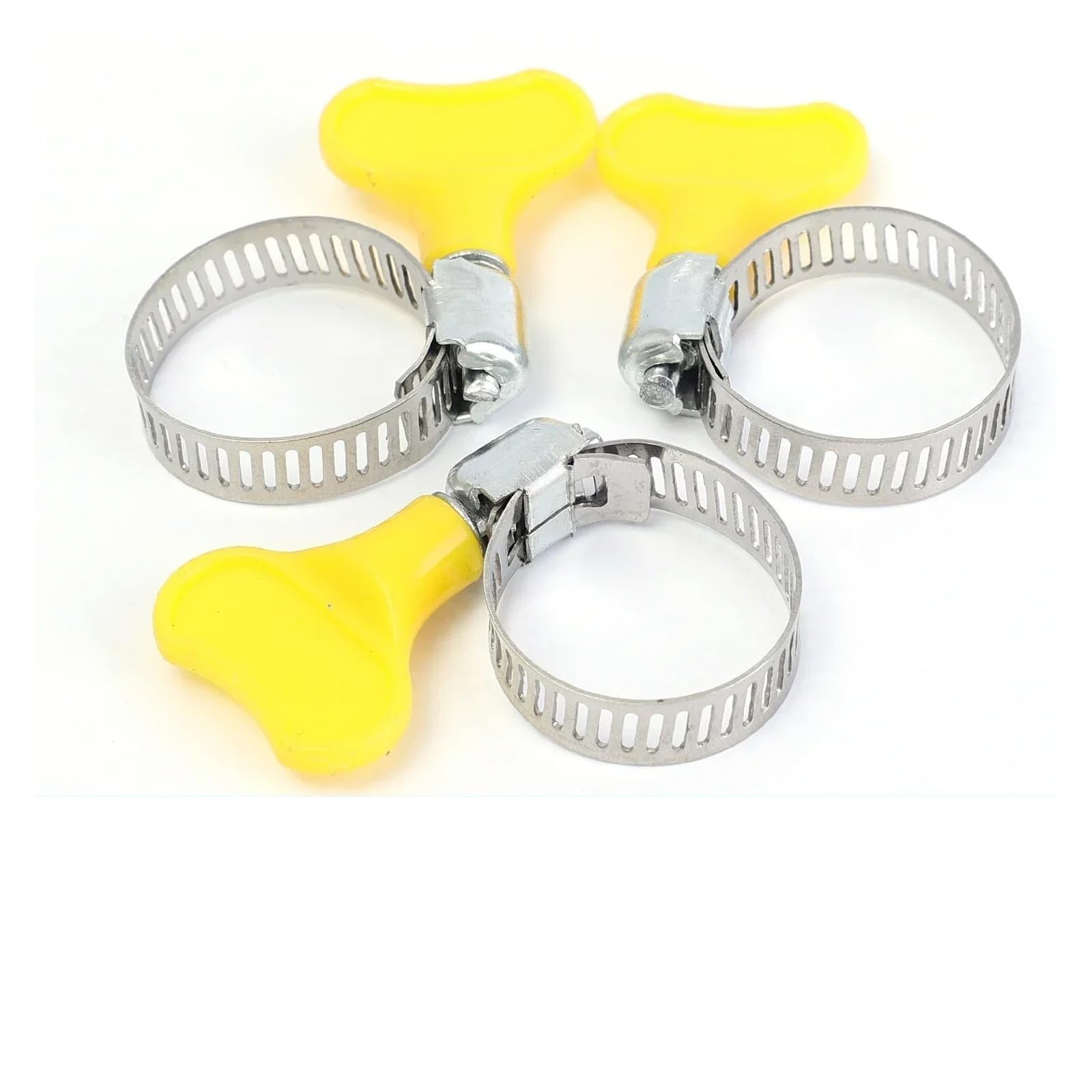 50-10 abrazaderas de manguera de acero inoxidable, clips de tubería ajustables, kit de herramientas para grifo de tubo, tuberías de agua, sujetadores surtido de accesorios (50 piezas)