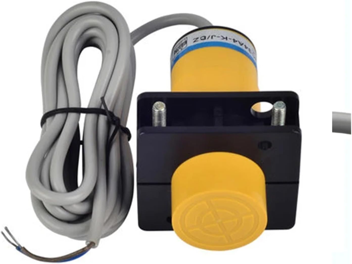 Capacitive Proximity Switch LJC34A4-KJ Cylindrical Proximity Sensor and Bracket 2-Wire M34 25mm Detection Distance AC 90-250V(Class B NC)