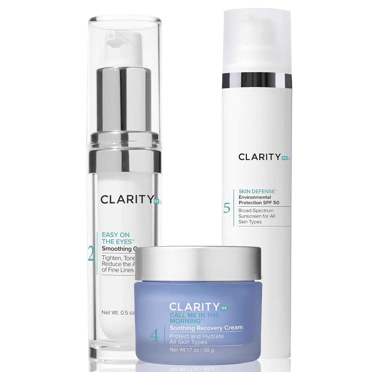 ClarityRx Call Me In The Morning Soothing Recovery Face Cream for All Skin Types (1.7 oz)