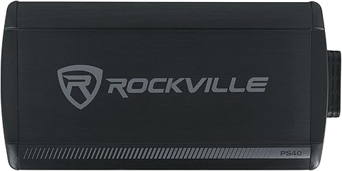 Miniatura 3 de Rockville PS40 4 canal ATVUTVmotocicleta Bluetooth amplificador IP65 micro amplificador