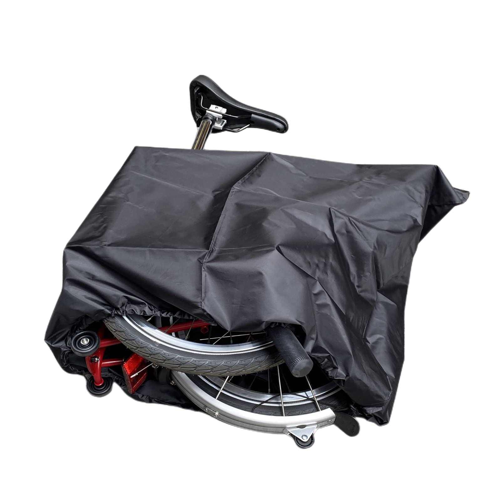 Borsa pieghevole impermeabile per bici Bromp ton | Deposito di viaggio della bicicletta, borsa della chiusura lampo, copertura di trasporto, aereo aereo treno auto