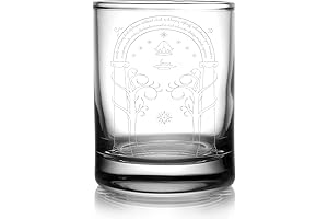 GATE OF MORIA Engraved 3oz Shot Glass | Laser Touch And Feel