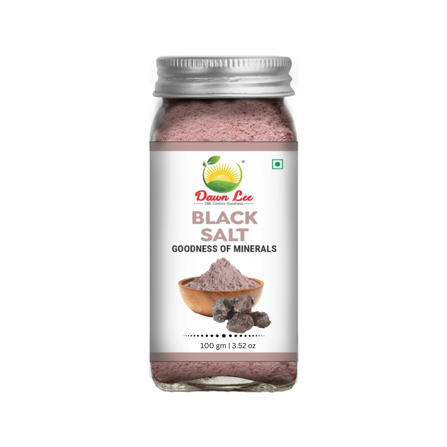 Dawn Lee Kala Namak - Natural- Pakka Namak- Black Salt Powder- Sulemani Namak- Pink Rock Salt- Suitable for Toppings or Consumption- Zero Added Colors - Black Rock Salt- 100 Gram (B09YYQGSFH) Amazon Price History, Amazon Price Tracker