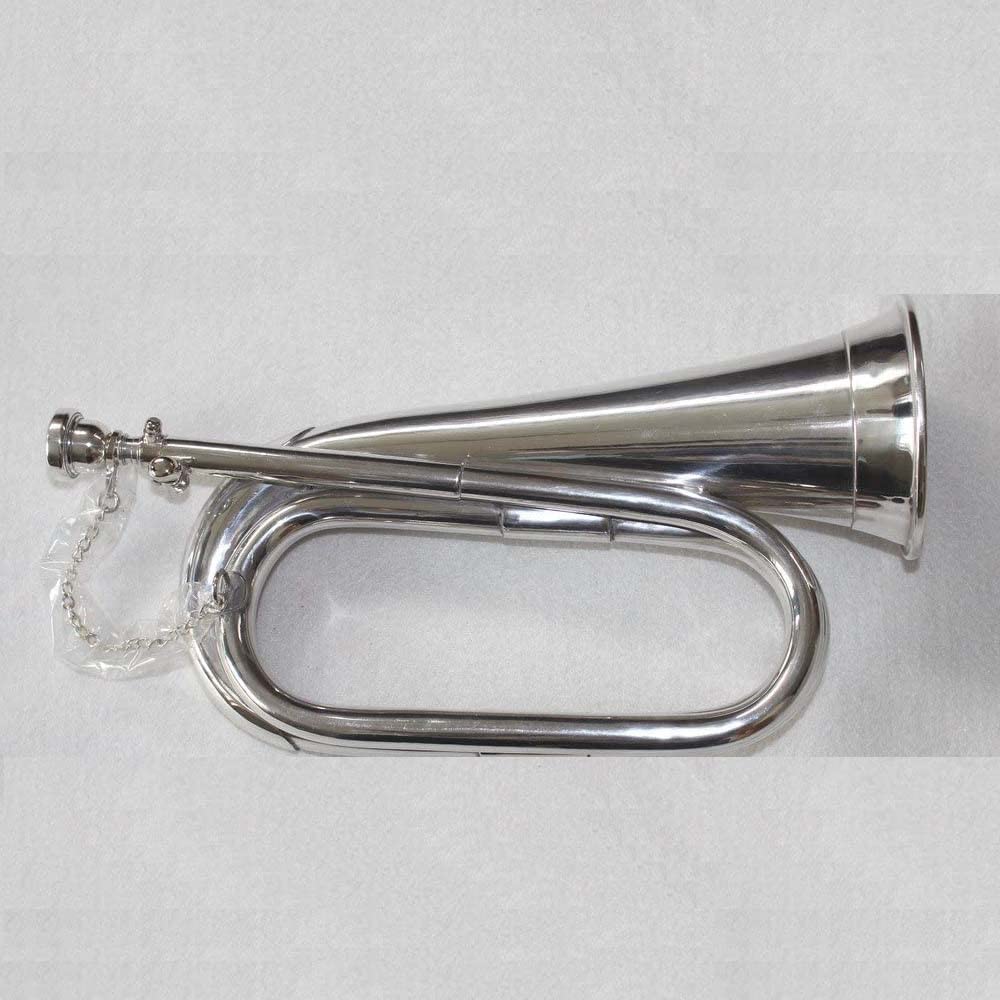 Buy AnNafi® Bugle Brand New Tuneable Army Bugle Nickel Plated With