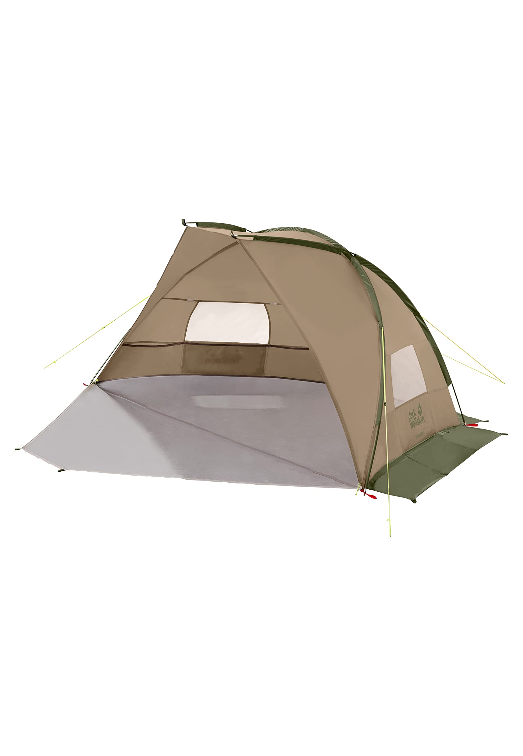 Jack Wolfskin - Jack Wolfskin ジャックウルフスキン　ビーチシェルター3 新品美品 BEACH SHELTER III - white pepper One Size - Beach shelter
