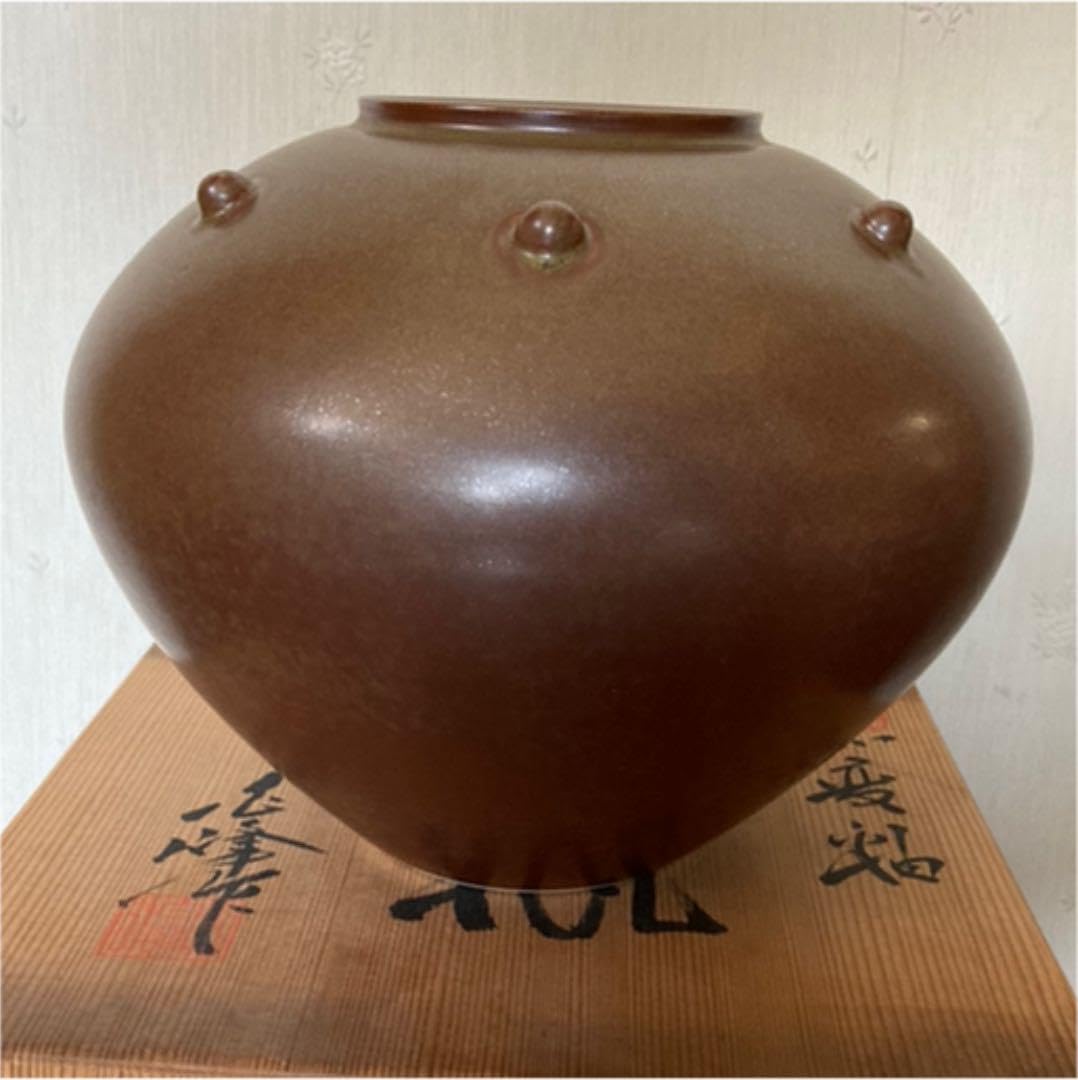 壺 白峰作 壺 白峰作