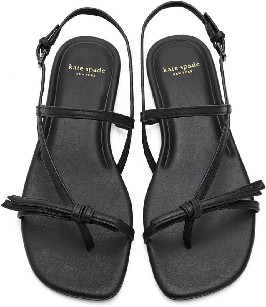 kate spade new york Women's Loop Smooth Leather Flat Sandal