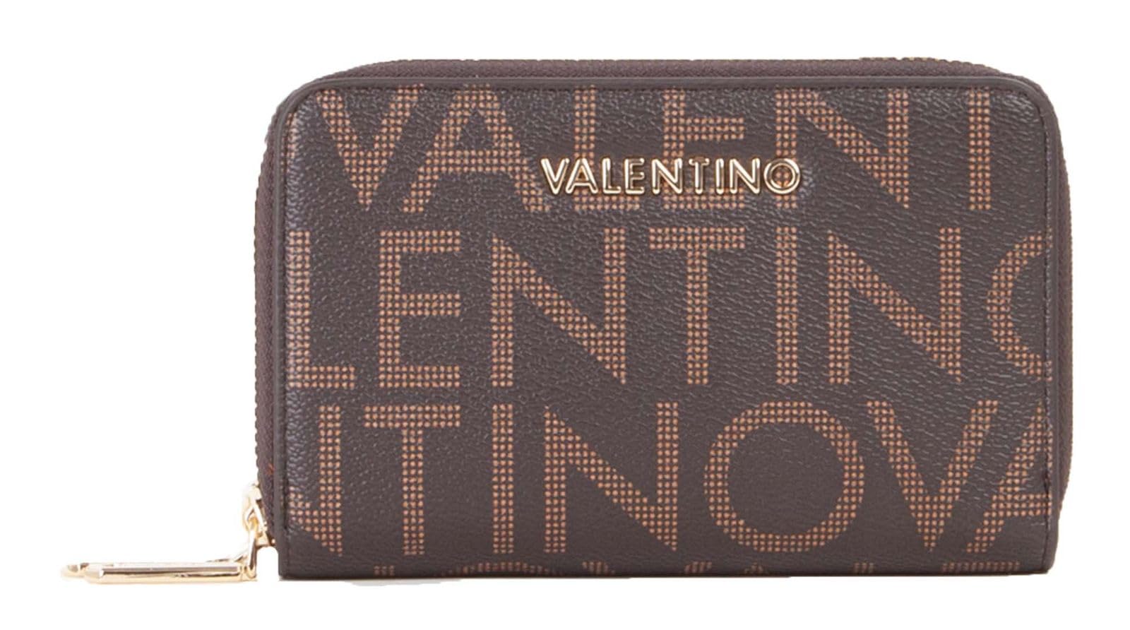 Valentino Purse Portafoglio Regina RE Wallet Moro/Naturale Brown
