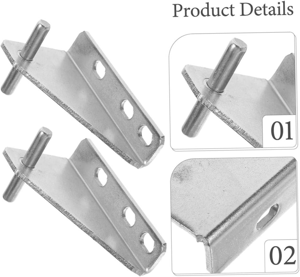 jojofuny 12pcs Upgrade Your Fridge Freezer Door Hinge Replacement Hinge Easy Installation