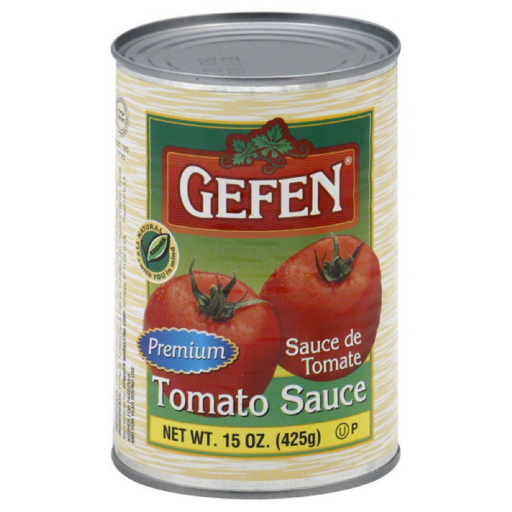 Gefen Sauce, Tomato, Passover, 15-ounces (Pack of 24)