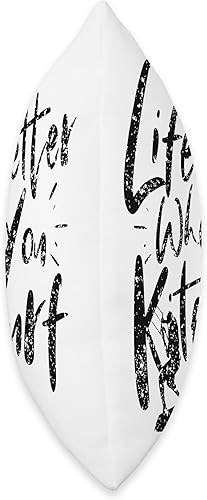 Miniatura 2 de Life Is Better When You Kitesurf Kitesurfer Kitesurfing Throw Pillow