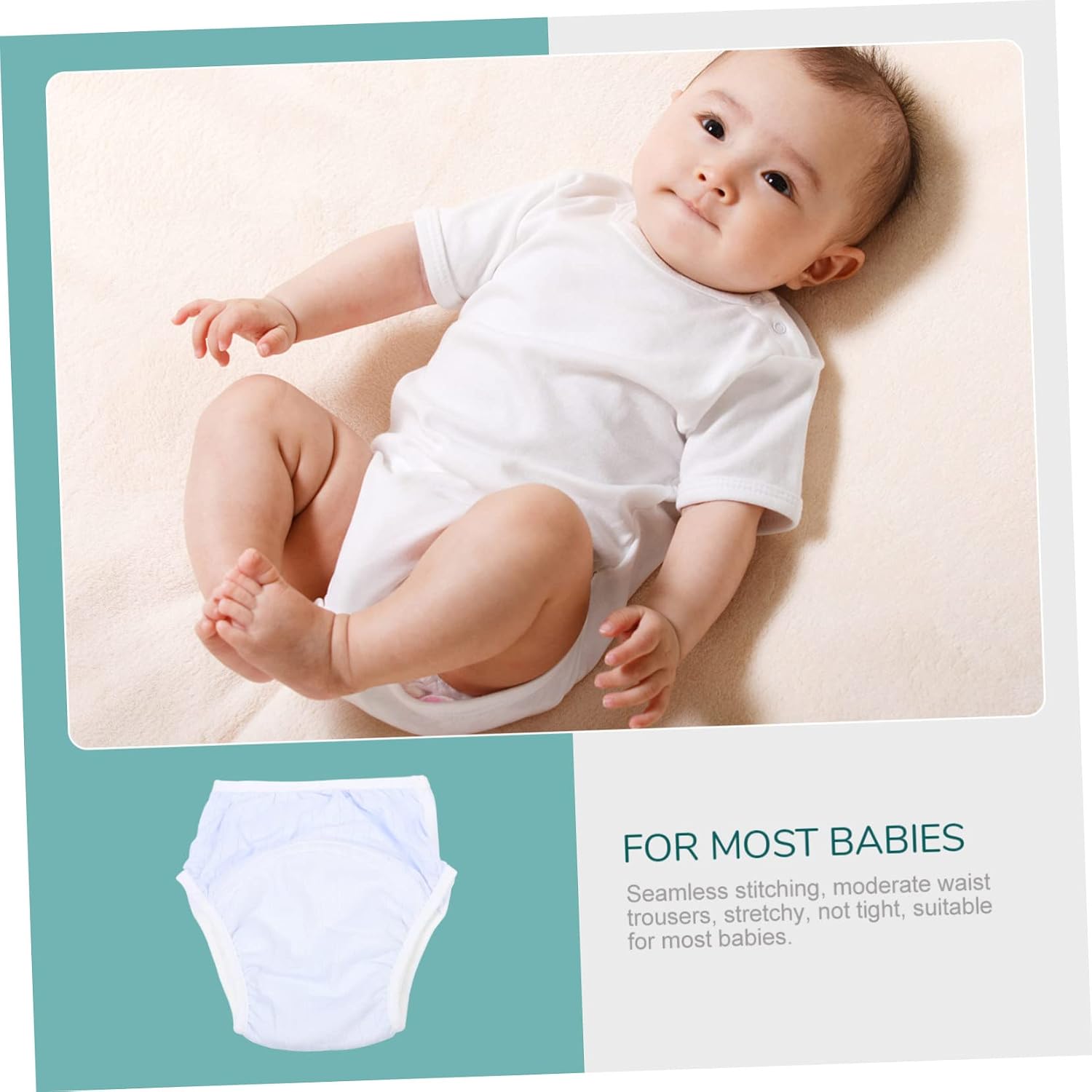 Kisangel Leakproof Training Underwear for Boys Girl Pants Pee Shield Girl Training Pants Breathable Comfortable Washable Blue