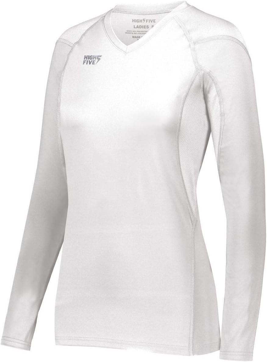 High Five Sportswear Girls' 342213, White, Medium