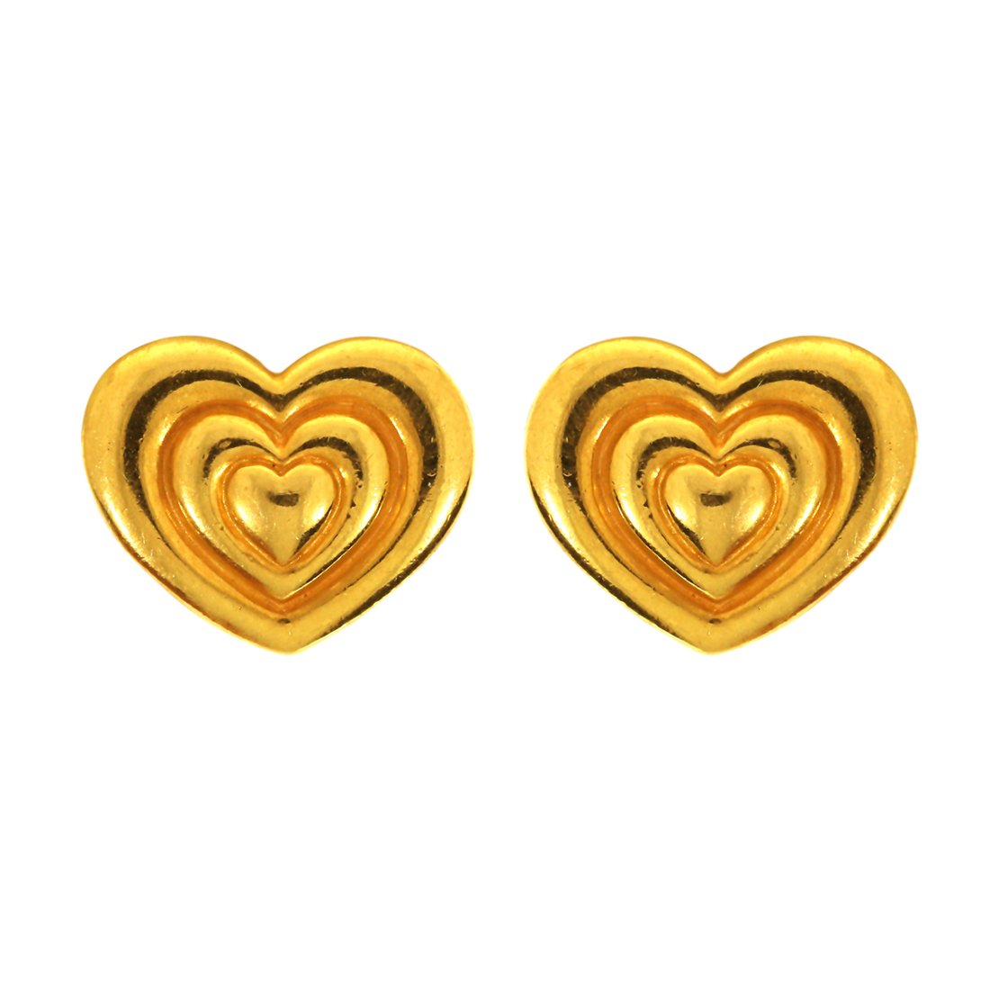 joyalukkas 22KT (916) Yellow Gold Stud Earrings for Women (BN11201788)-picture-29