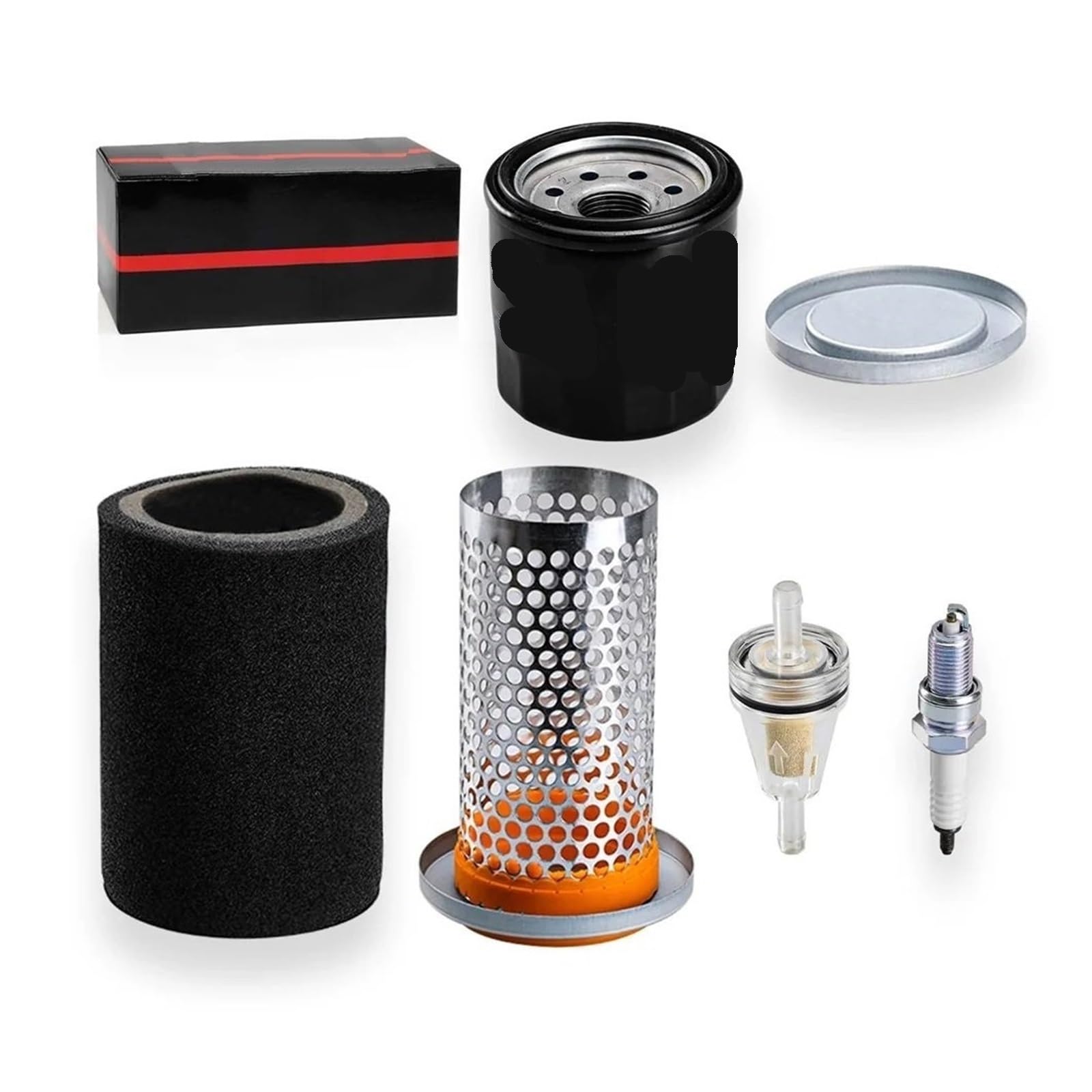 Filtr Powietrza I Klatka Prowadząca Zestaw Filtrów Oleju Pasuje Do Yamaha Grizzly 350 400 450 Bruin Kodiak Wolverine 5UH-E4458-00-00 Filtr powietrza wkład