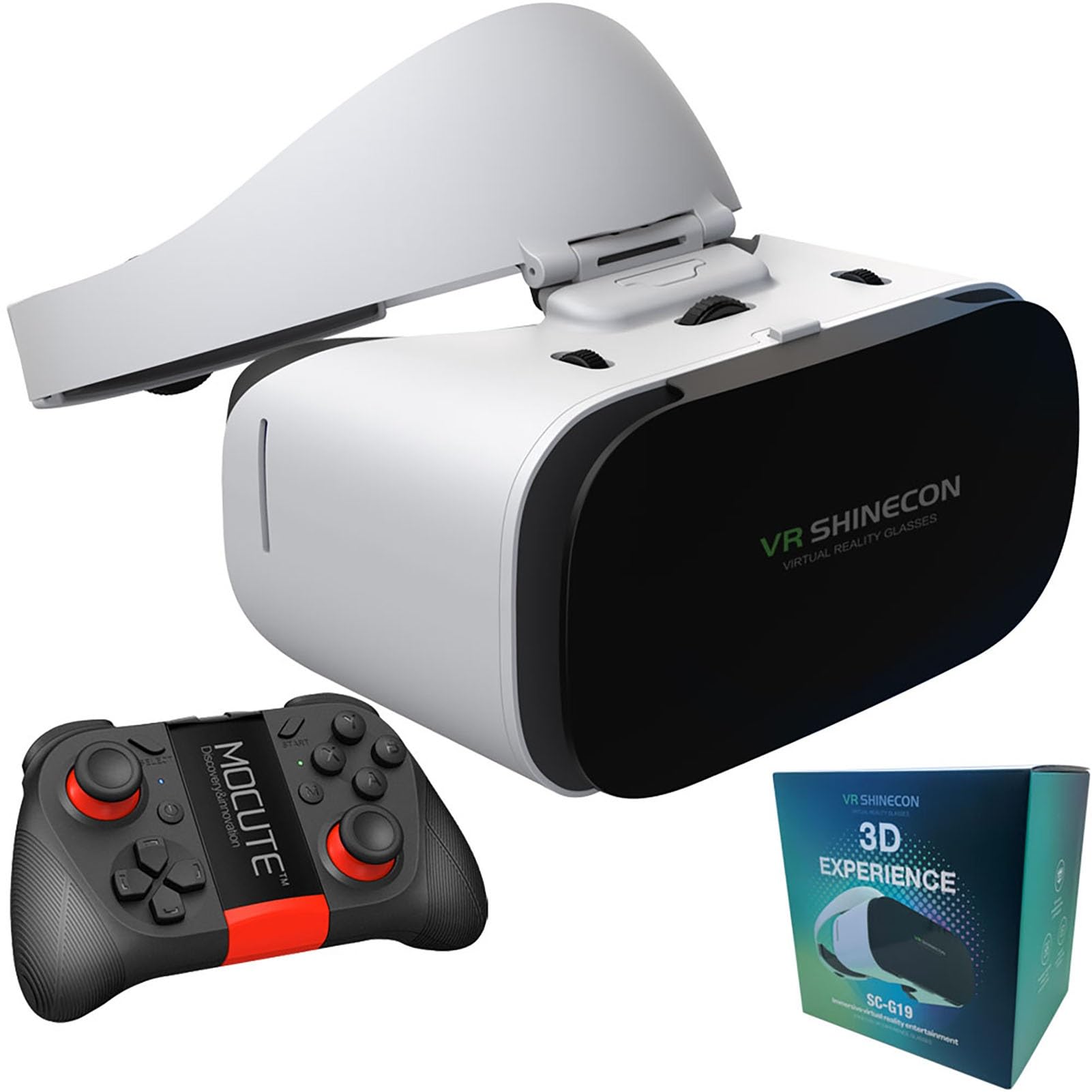 Amazon.co.jp: 3D VR ヘッドセット、ゲーミング ヘッドセット ビデオ