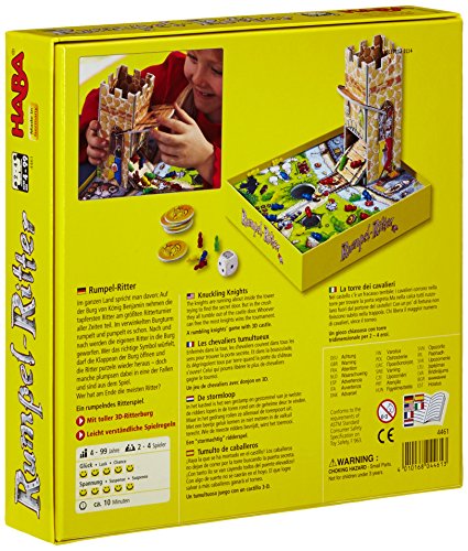 HABA 4461 – Rumpelritter, Würfelspiel - 2