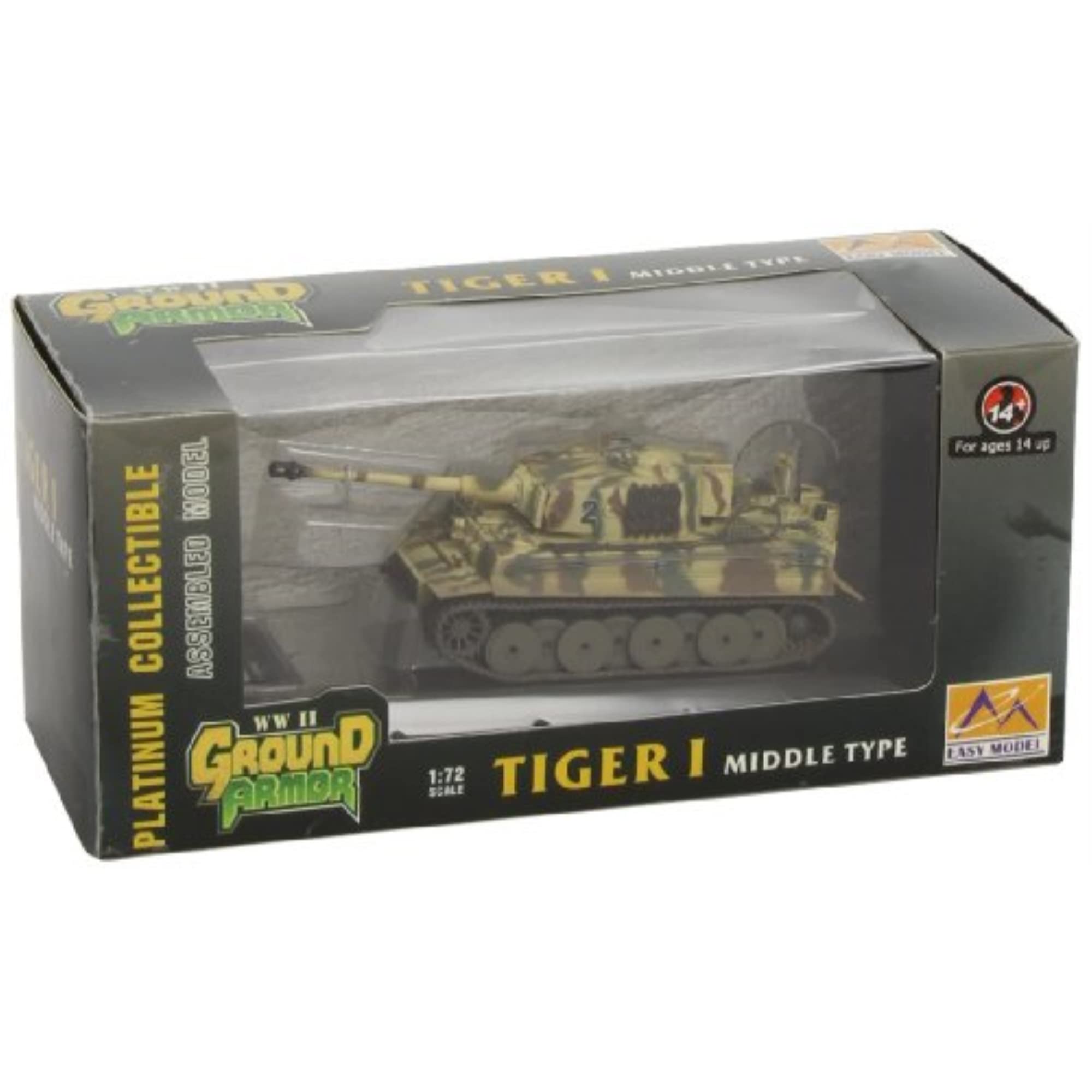 MINICHAMPS WWII PANZERKAMPFWAGEN VI Tiger II Ardennes Offensive 1944 1