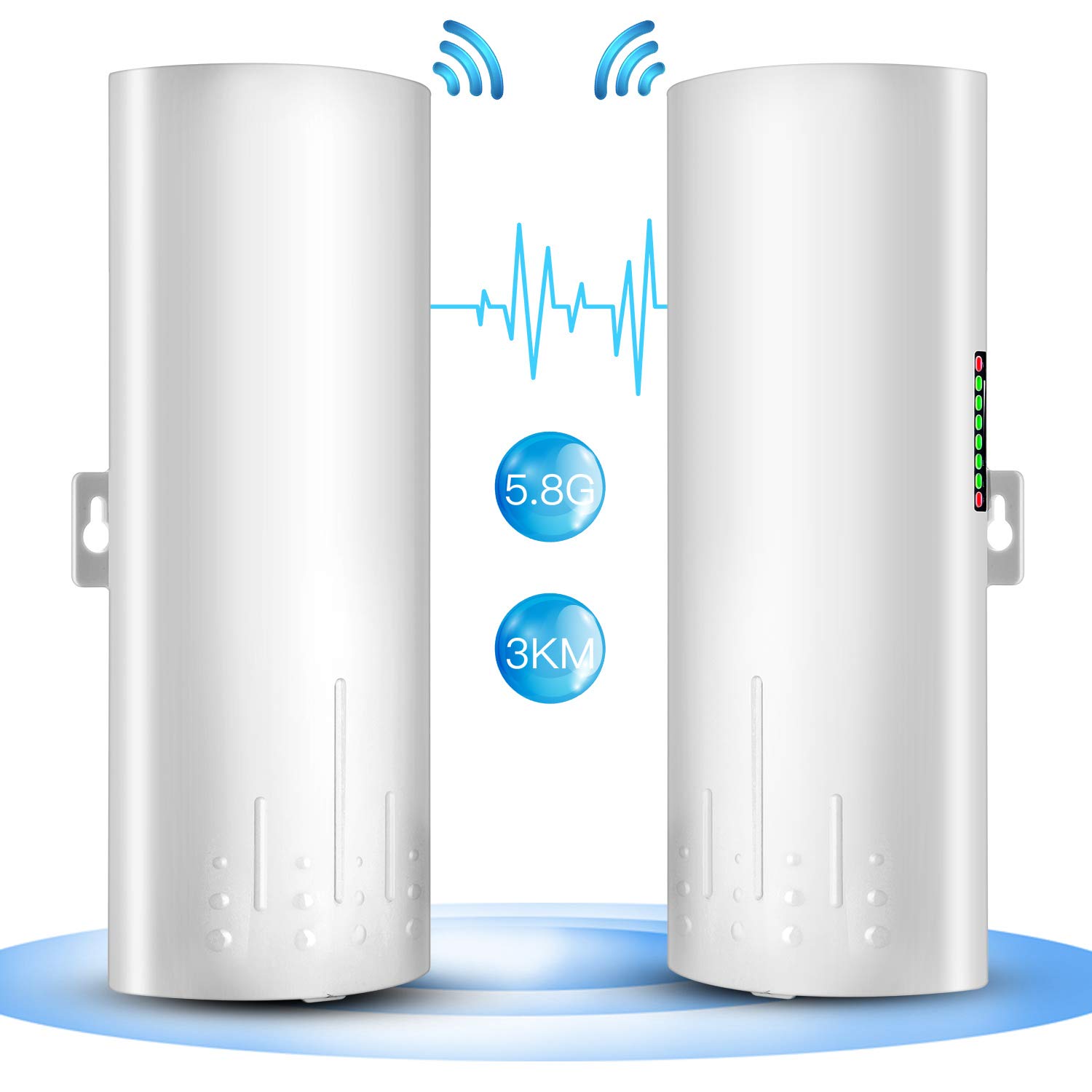 Buy Wireless Bridge, UeeVii 5.8G Outdoor CPE Point to Point Long Range