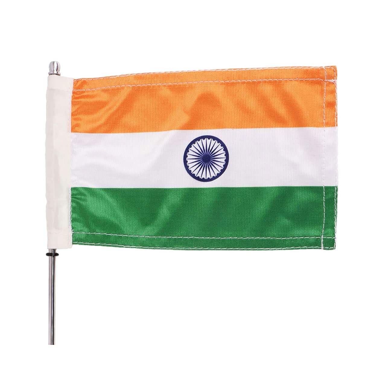 The Flag Corporation Indian National Bike or Boat Flag of Size 6in x 9in