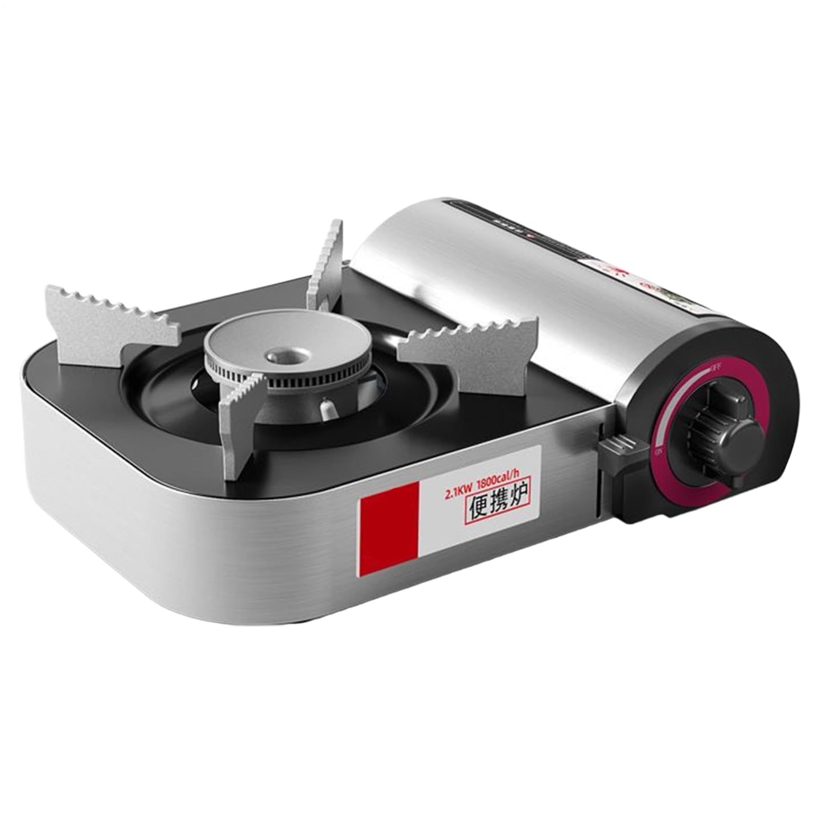 Brûleur de camping portable résistant au vent pour cuisiner facilement en randonnée