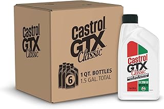 GTX Classic 20W-50 Motor Oil, 1 Quart, 6-Pack