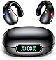 【2024業界初売り・真のOWSイヤホン】Bluetooth イヤホン 開放型ワイヤレスイヤホン オープンイヤー型 塞がない 空気伝導イヤホン 革新 耳掛け式 イヤホン 両耳通話ノイズリダクション 音漏れ対策 タッチ操作 誤操作防止 LEDディスプレイ 完全ブルートゥース 長時間再生 Hi-Fi音質 自動ペアリング ハンズフリー通話 Type-C急速充電 超軽量 圧迫感ゼロ 日本語取扱説明書