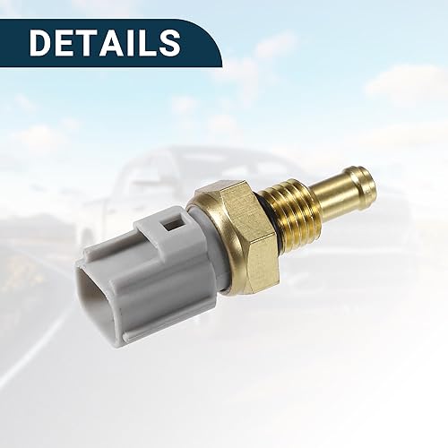 Miniatura 6 de F FIERCE CYCLE Sensor de temperatura del refrigerante para Mazda 3 Durable No.L35G-18-840 Sensor de temperatura del agua tono dorado interior