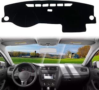 Dashboard Dash Board Cover Mat Carpet Compatible for VW Jetta 2011 2012 2013 2014 2015 2016 2017 2018 Left Hand Drive…