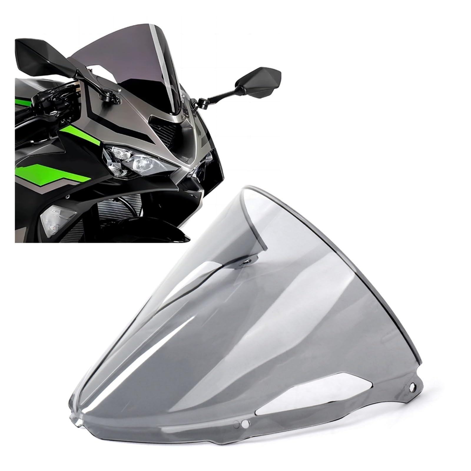 Parabrezza Moto Compatibile For ZX-6R ZX 6R ZX6R 2024 2025
