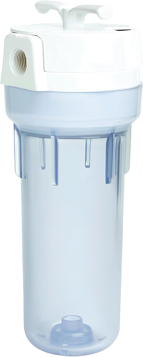 EcoPure EPWO4 Universal Large Capacity Whole House Water Filter Housing - NSF Certified - Premium Filtration System - Built to Last
