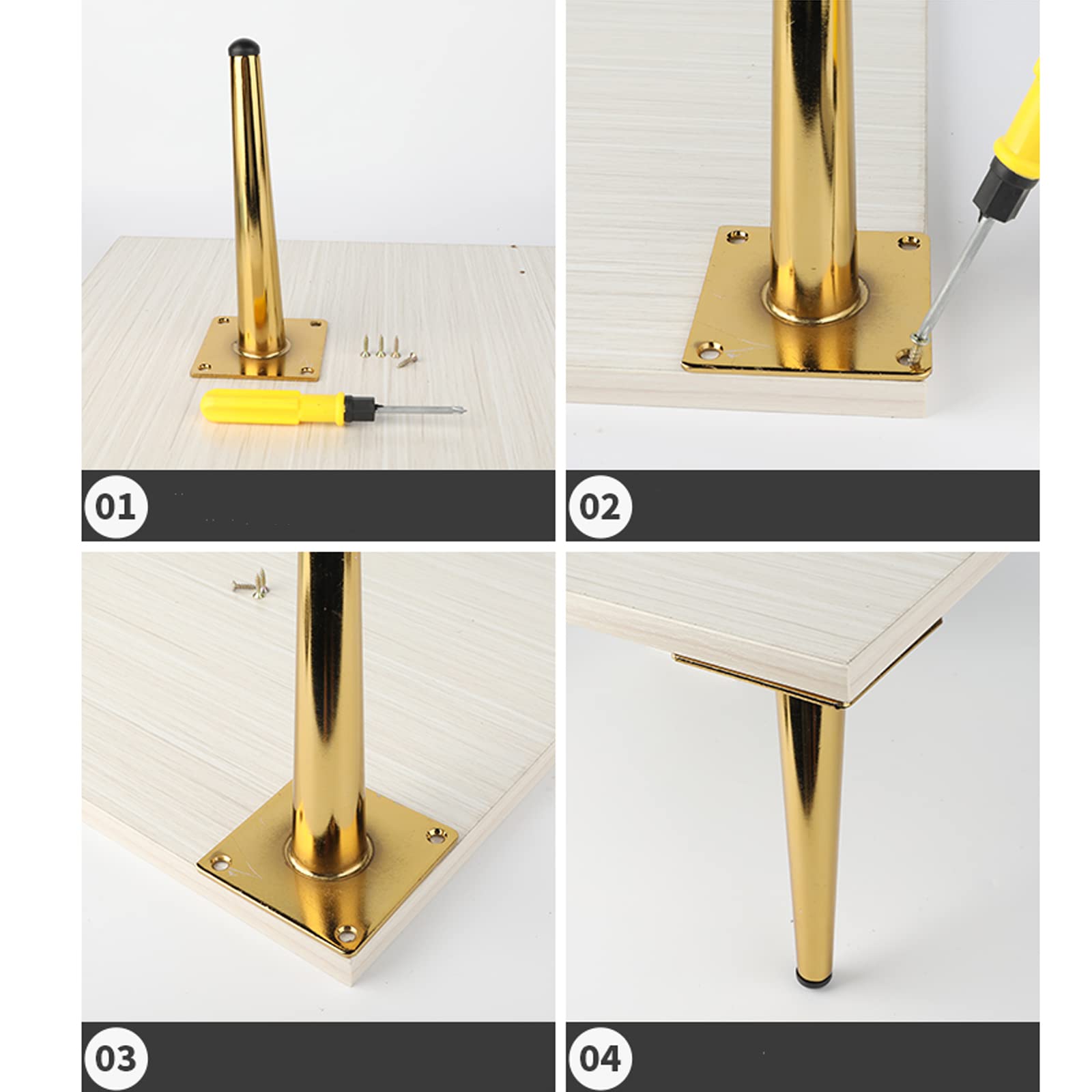 4 stuks meubelpoten, schuine taps toelopende meubelpoten, metalen meubelpoten, DIY tafelpoten, bankpoten, kabinetspoten, voor salontafel, bureau, nachtkastje, tv-kasten, met schroeven en beschermende poten (30cm/11.8in,Black 4 stuks meubelpoten, schuine taps toelopende meubelpoten, metalen meubelpoten, DIY tafelpoten, bankpoten, kabinetspoten, voor salontafel, bureau, nachtkastje, tv-kasten, met schroeven en beschermende poten (30cm/11.8in,Black