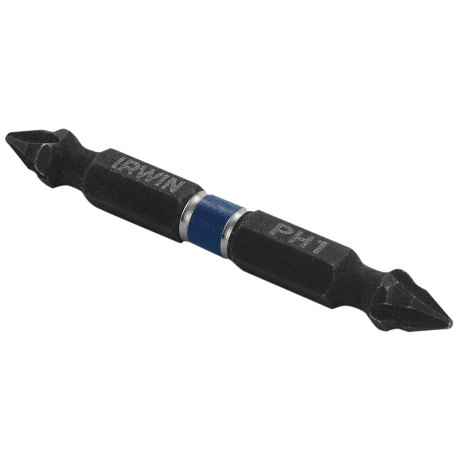 IRWIN Impact Performance Screwdriver Bits – 2-Pack, Slotted 8-10, 2-Inch Long, 1/4" Hex Shank, Impact Rated