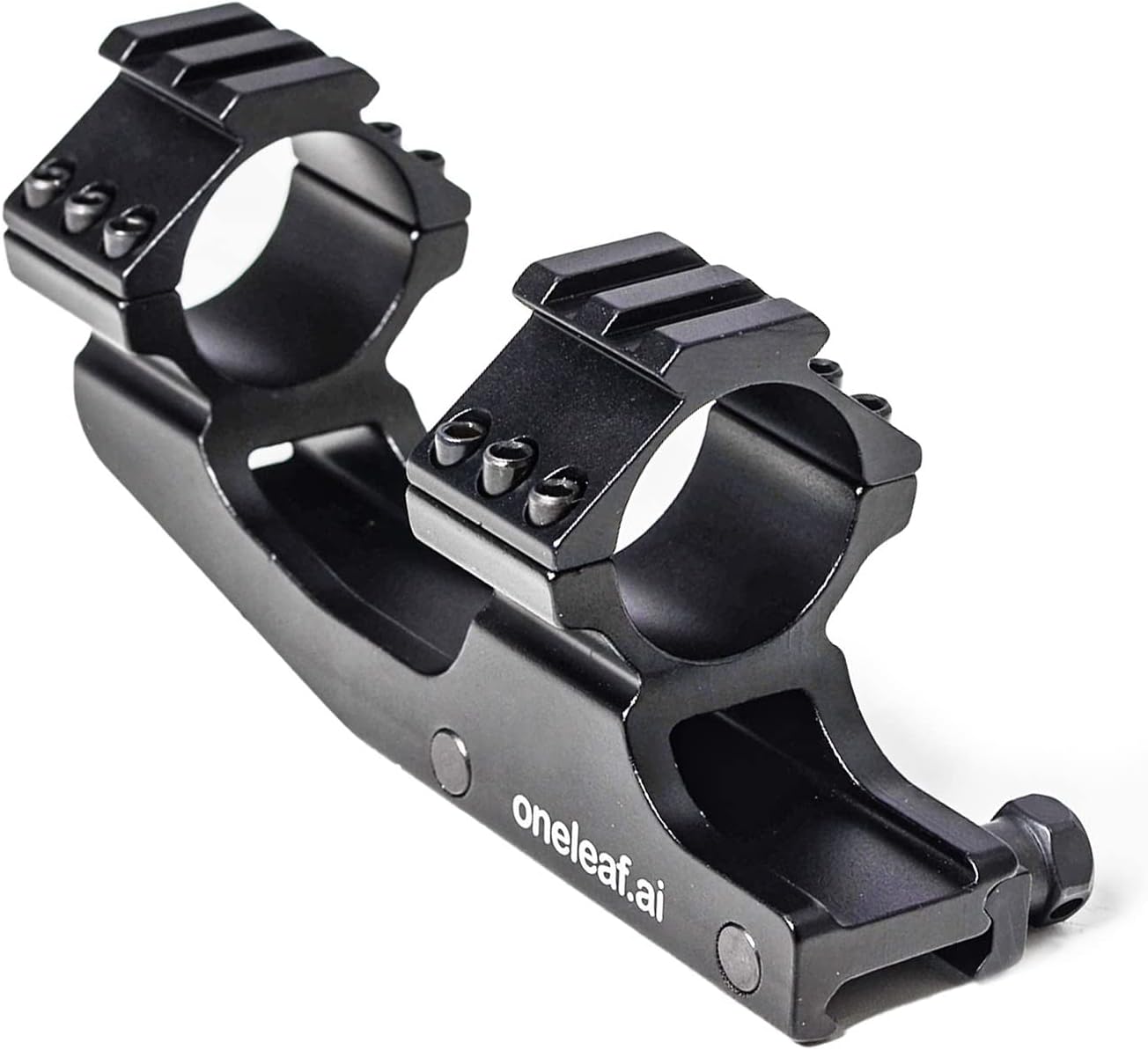 oneleaf.ai Tactical Fixed Cantilever Scope Mount, Dual Ring Scope Mount for Mounting Standard 30 mm/1 Inch Scopes-OLM3022