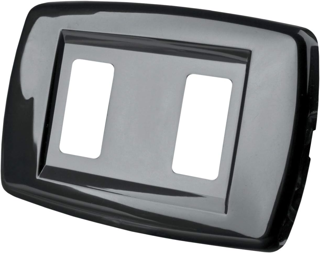 Poly Pool PP0071.1X 2-Hole Plate, Black