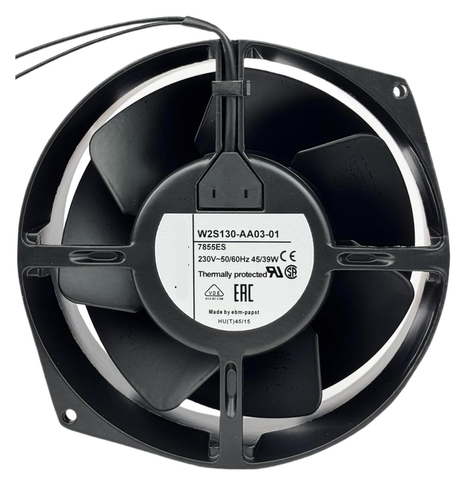 EAHWCXSD W2S130-AA03-01 45W/39W V3F Fan 230V