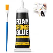 120ml Clear Foam Glue Adhesive with Brush